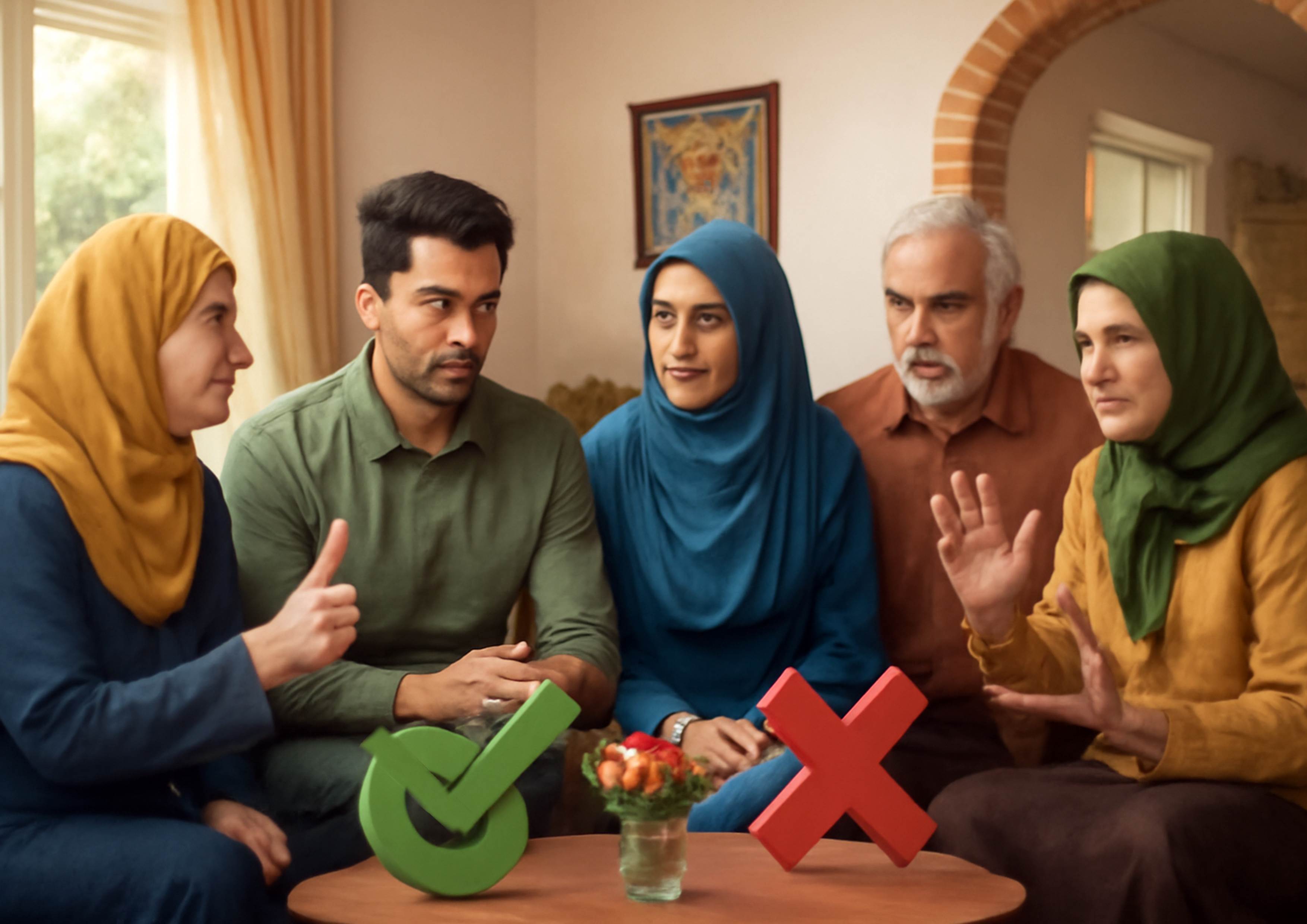 رضایت یا عدم رضایت خانواده‌ها